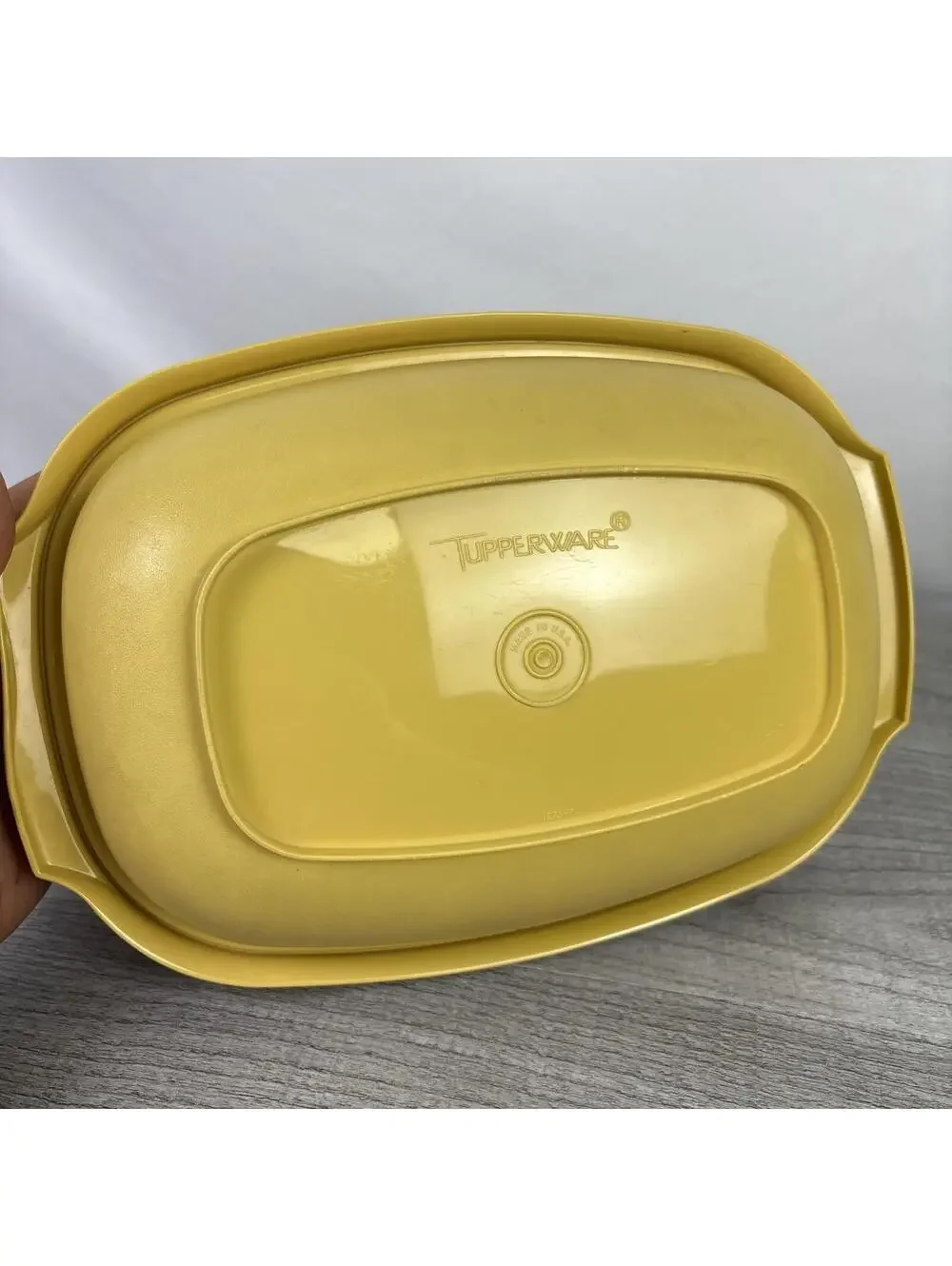 Tupperware Harvest Gold 3 Piece Microwave Vegetable Rice Steamer Strainer 1273-7